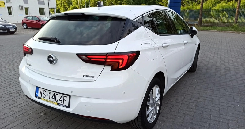 Opel Astra cena 52000 przebieg: 103460, rok produkcji 2015 z Siedlce małe 254